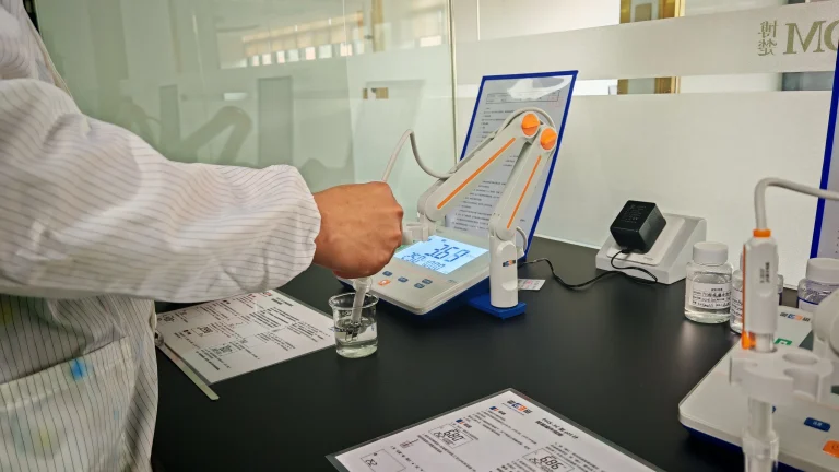 haircare QC laboratory