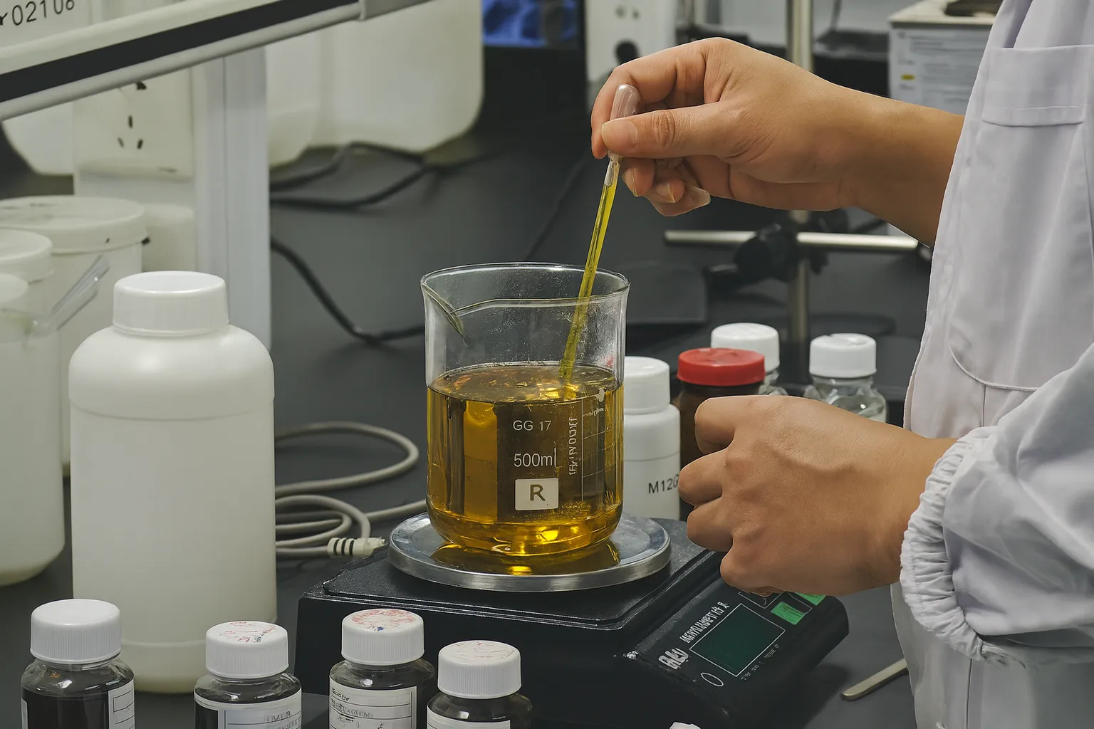 haircare R&D laboratory