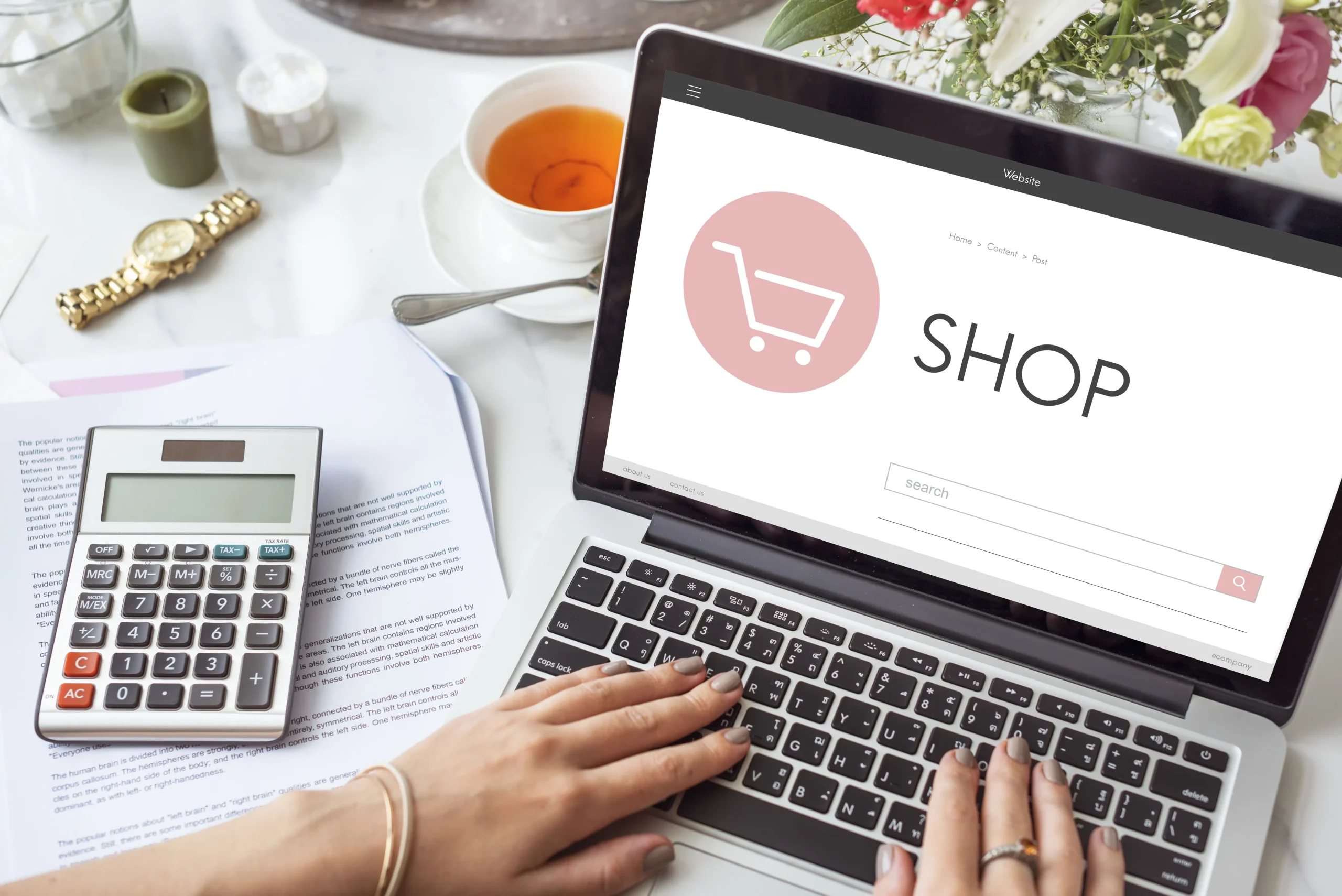 e-commerce shop online