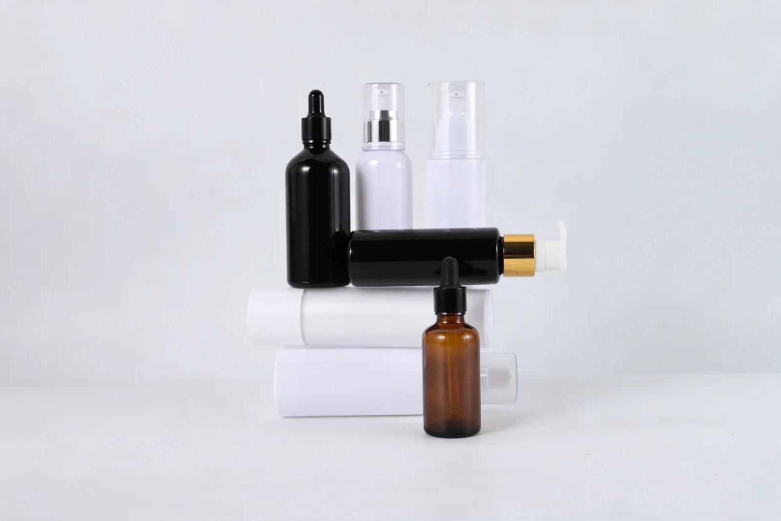 private label hair oil bottles