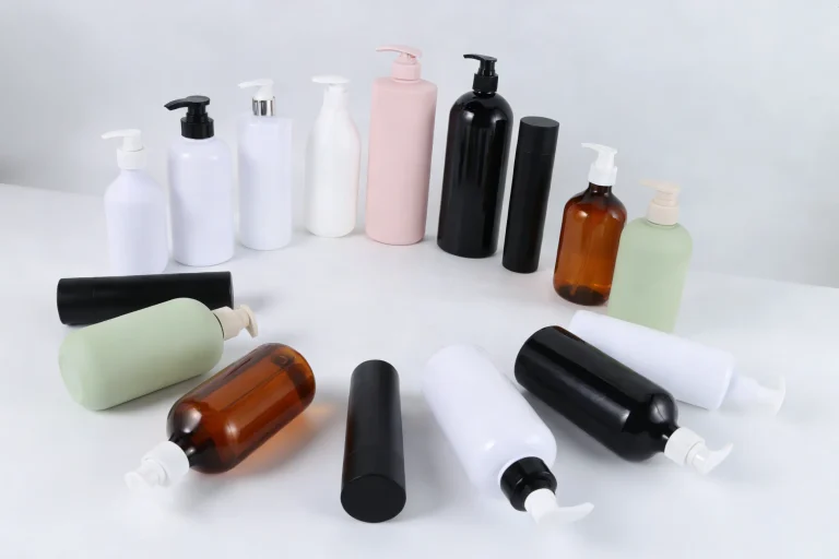 private label shampoo bottle