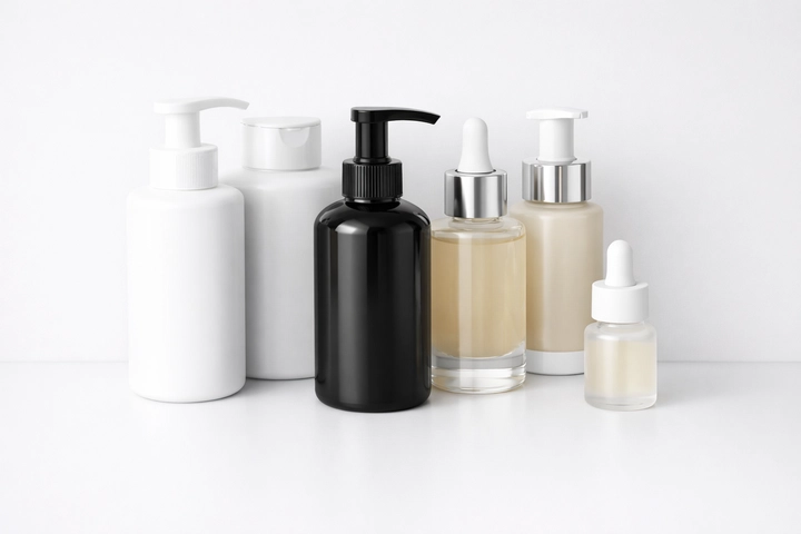 private label shampoo bottles