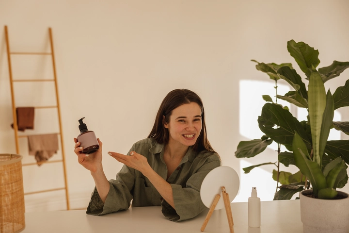 show private label hair care product