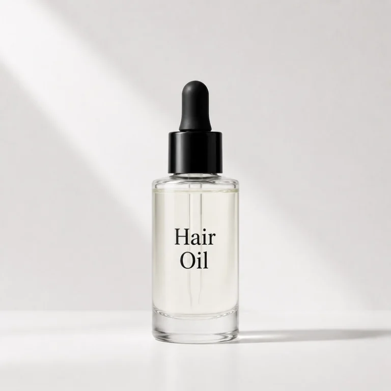 hair oil for privtae laebl