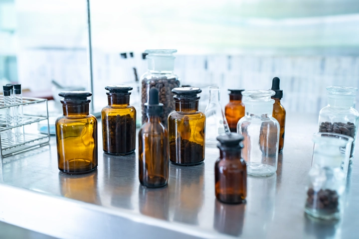 privtae label hair oil samples